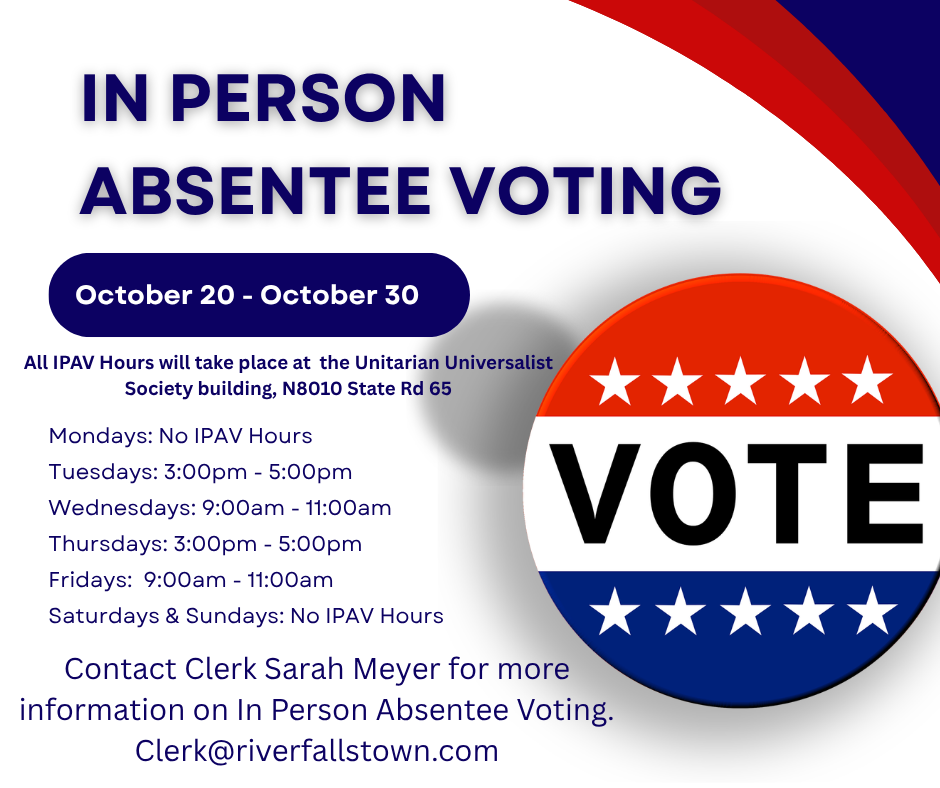 In Person Absentee Voting